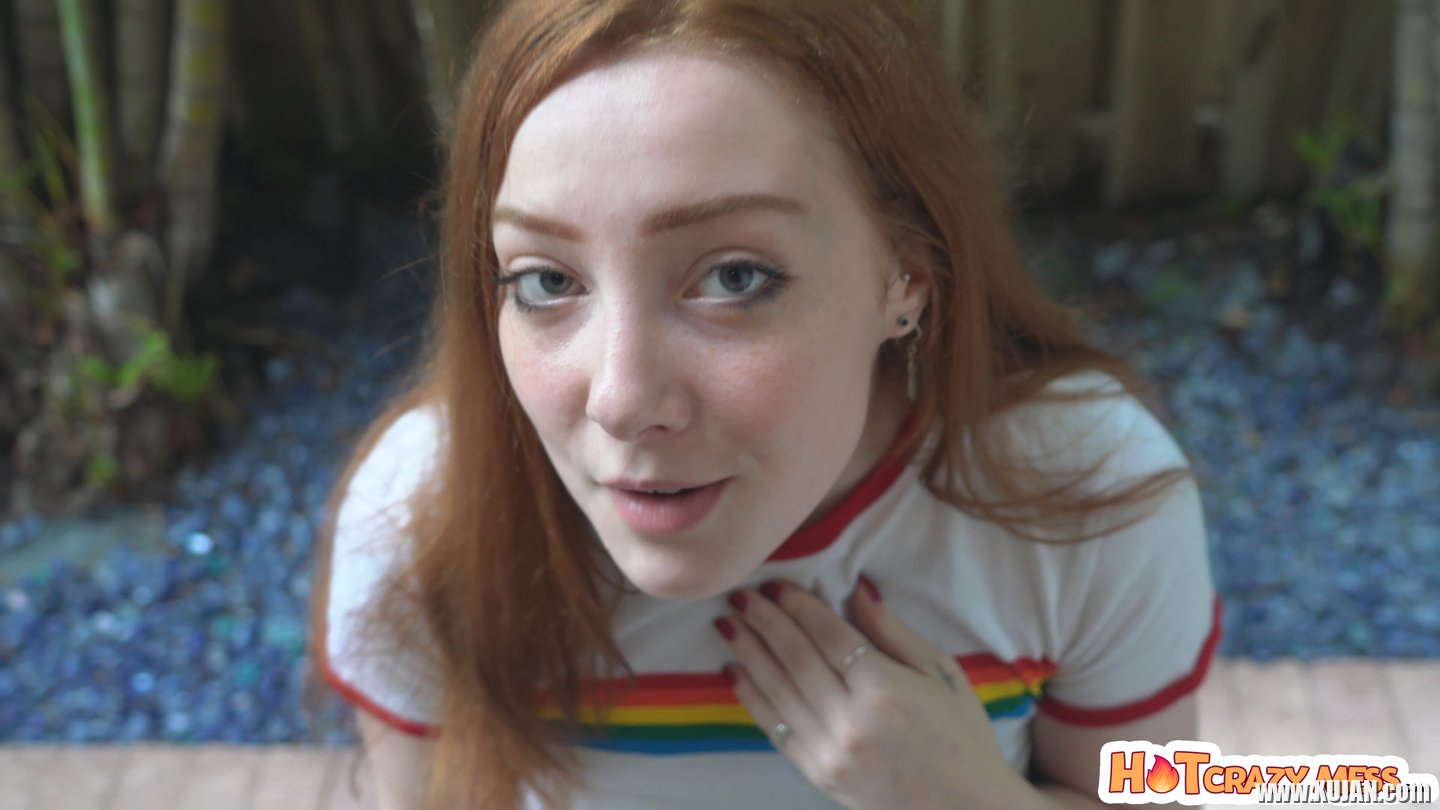 Slutty redhead girl Amber Addis sucks and fucks like crazy - Photo #1995016