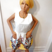 Nina039s white dress