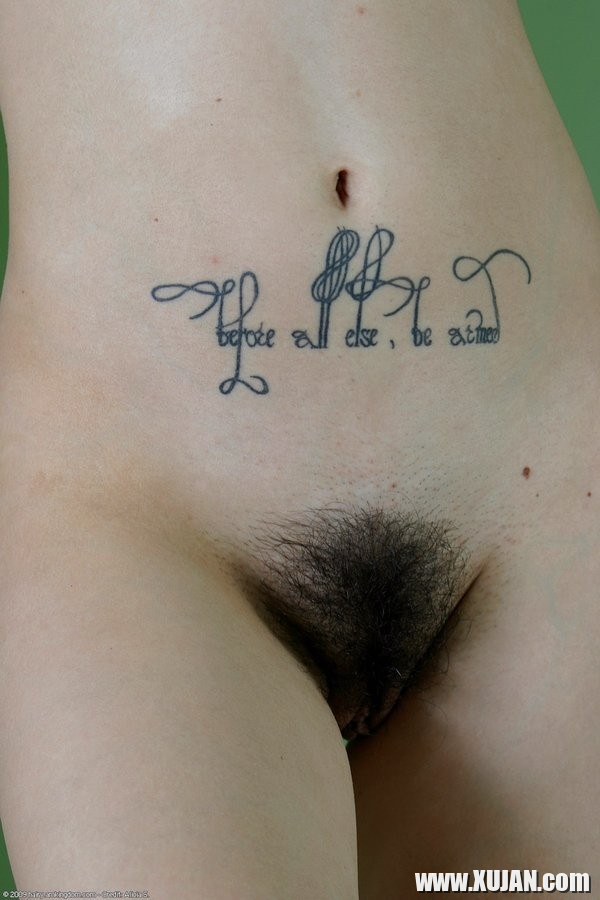 Long Legged Hairy Brunette Hottie Shows Her Sweet Bush - Photo #2020112