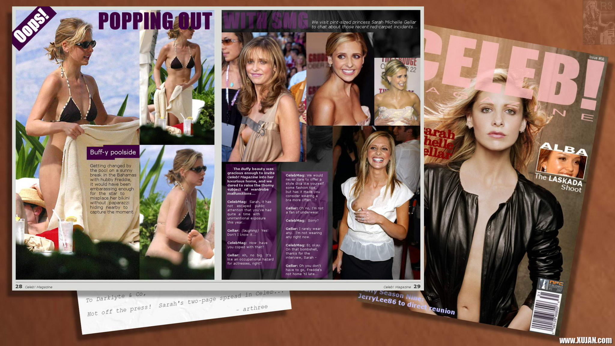 Sarah Michelle Gellar loves getting her sweet ttis licked while riding a cock - Photo #2020326