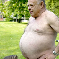 Cute Bunny Babe bounces on an ugly old fat Dude