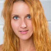 Redhead teen Roberta Berti offers you her tight nude body