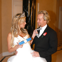 Hardcore sex after wedding with a busty milf babe Kendall Brooks