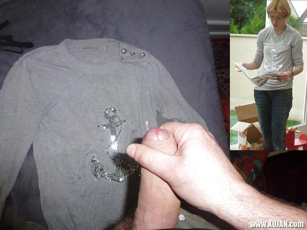 Cum on my sister in laws grey top - Photo #2142239