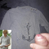 Cum on my sister in laws grey top