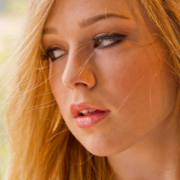 Alaina Fox stripping naked in the early morning sunlight