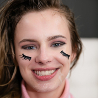 Young allnatural Jillian Janson exchanges messages with Bryan Gozzling on a hookup website He invites her to play Jillian shows up at his door wearing tiny shorts and a cutoff top that barely covers her perky tits Soon the tattooed stud is fingering