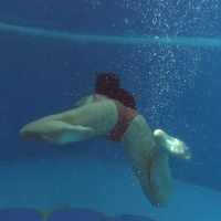 Kittina Clairette Pt2 UnderWaterShow Pool Erotics