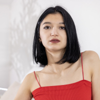 Cock hungry dark haired babe Madison Queen sucks and fucks like crazy