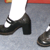 Slutty secretary in white knickers and white tights Part 2