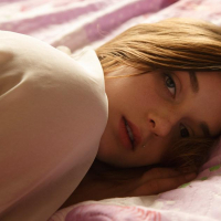 Beautiful teen Alex Mae waits for you in bed