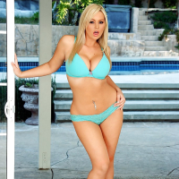 Gentle blonde babe Abbey Brooks proves she is the greatest pornstar