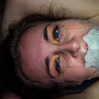 Mattie Borders being a rope bound slave girl in sex training