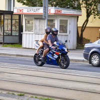 Merk aghjiky sportayin mototsikletov antsel e qaghaqi kentronov