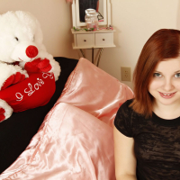 Lil Candy gets her tight teen pussy spread doggystyle