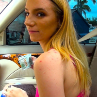 Blonde teen Jayden Black fucks a stranger on the campaign trail