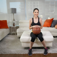 Skinny Jericha Jem Poses Naked on a Couch