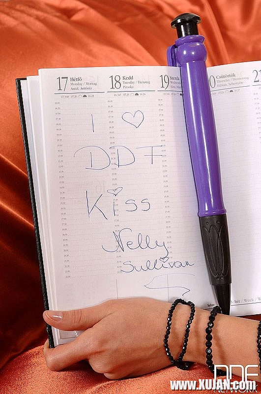 Nelly Sullivan busty secretary strips and masturbates with a big pen - Photo #2229159