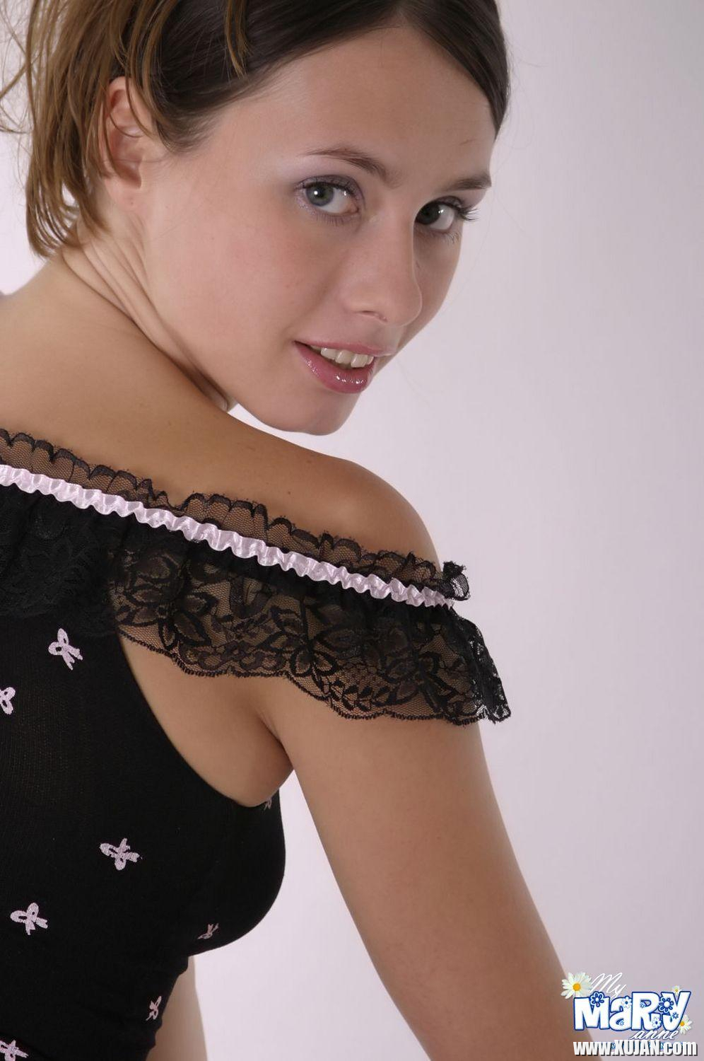Pictures of teen amateur My Mary Anne teasing in some skimpy lingerie - Photo #2238301
