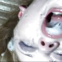 Cherry poppens gagged