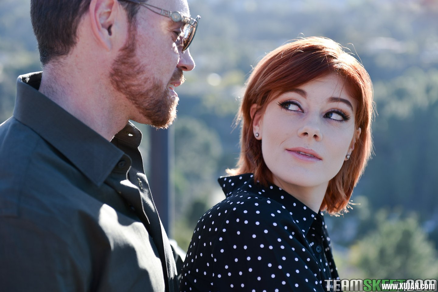 Filthy redhead girl Ava Little banging her boyfriends best buddy - Photo #2250359