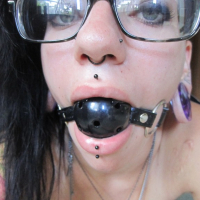 Tank a Ball Gag Sheer Pantyhose