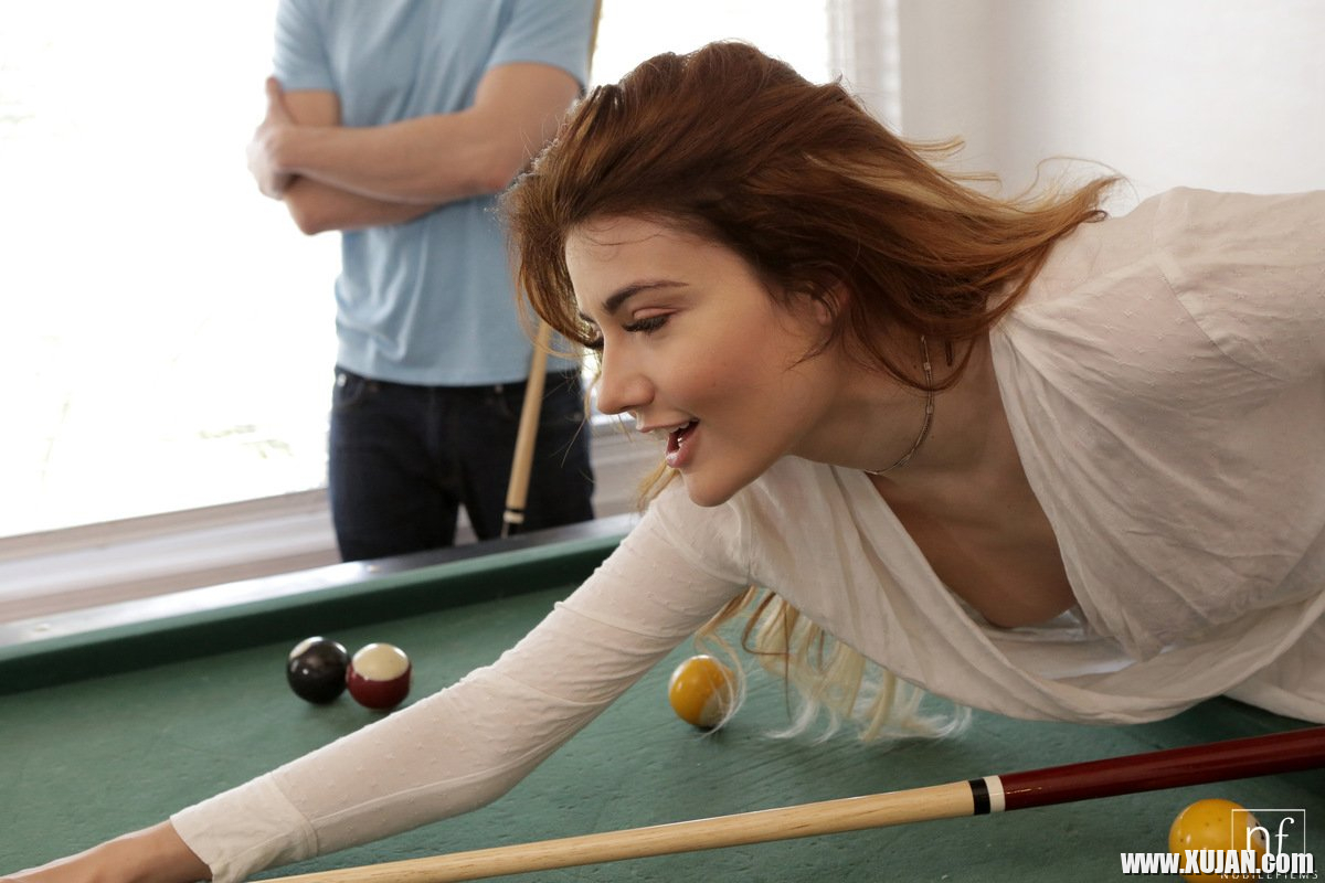 Adria Rae bends over for her mans hard rod after shooting pool - Photo #2265897