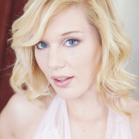 Tattooed blonde goddess Hayden Hawkens toying