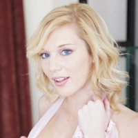 Tattooed blonde goddess Hayden Hawkens toying