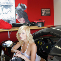 Gorgeous erotic blonde babe Hayden Hawkens