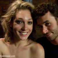 19 year old Lily LaBeau gets her first taste of BDSM and loves it Her submissio
