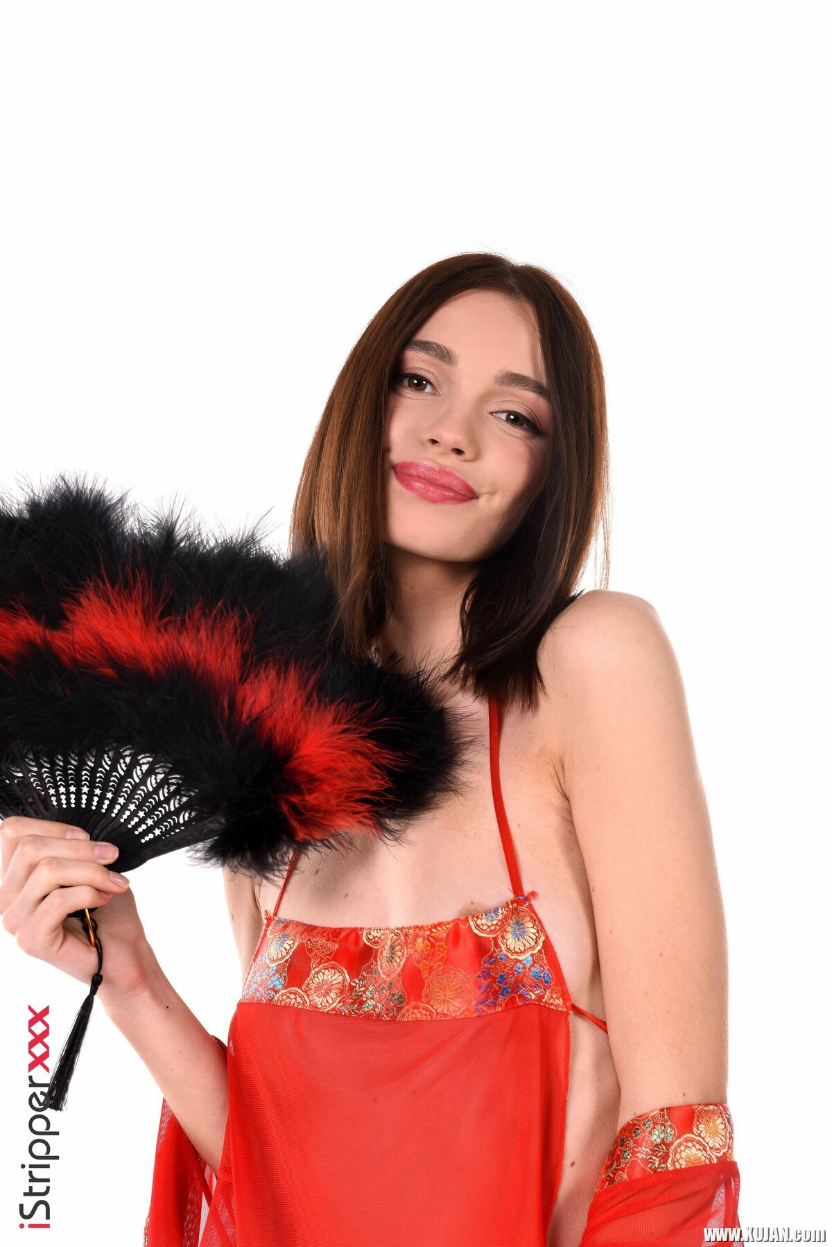 Good looking Any Moloko wearing red lingerie pleasuring herself - Photo #2286982