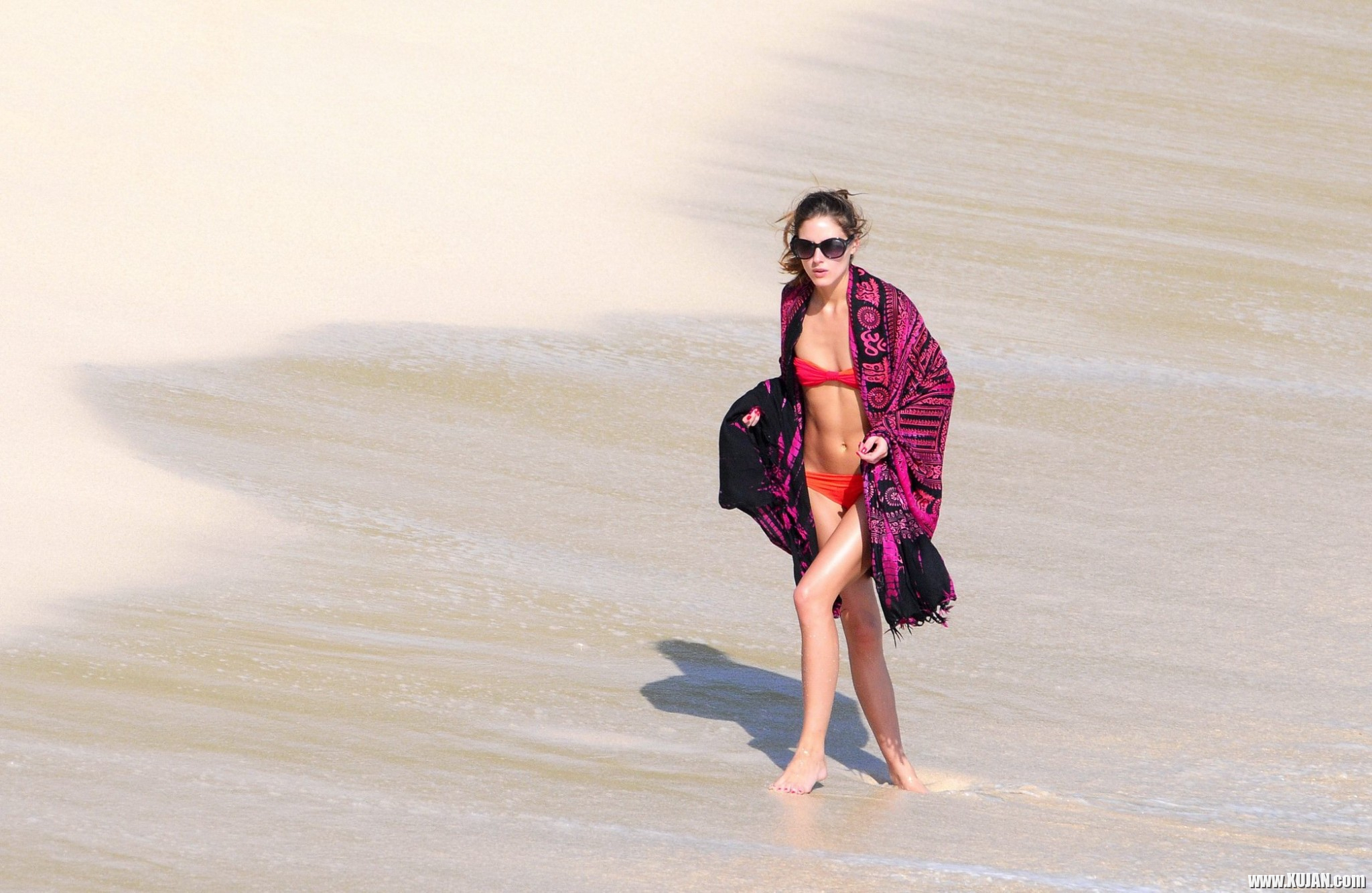 Olivia Palermo in bikini making out with her boyfriend on a beach in St Barts - Photo #2294267