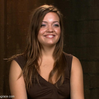 Lovely 19 year old Ashlynn Leigh gets tied up and taken to the comic book store