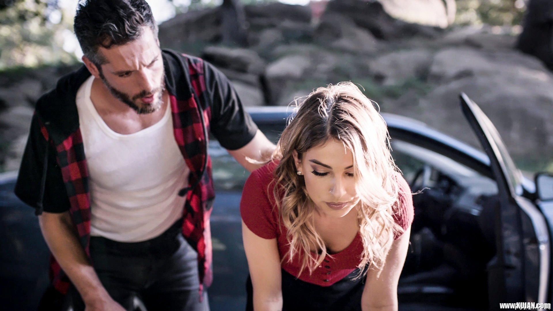 FIGHT OR FLIGHTFrightened Woman Picked Up By Stranger Has To Make A Tough ChoiceKara Kristen Scott is so done with her piece of junk car As she stands beside it on the side of a deserted road she knows she39s a long way from the next gas station W - Photo #2308495