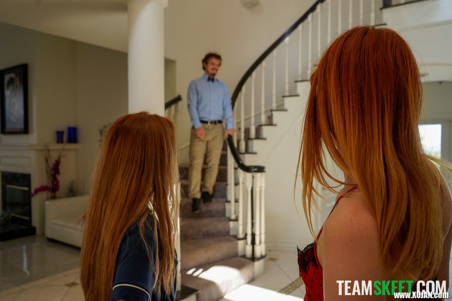 Two gingers Hannah Grace and Madi Collins fuck guy - Photo #2319787
