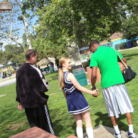 Cute teen Tiffany Kohl fucks a black athlete