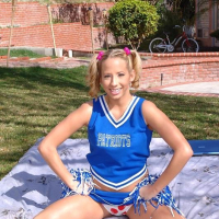 Horny coach seduces a cute teen cheerleader
