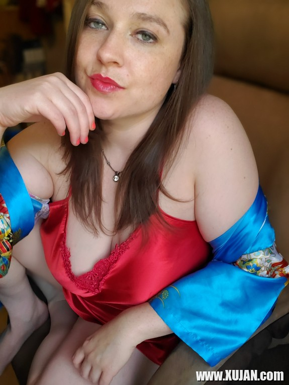 Red Silk Nightie Kimono - Photo #2335540