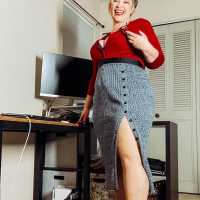 Krunkner Up kisashrjazgest Pantyhose Neylone Office BBW