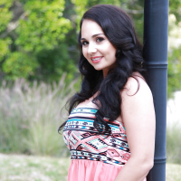 Round ass Latina chick Holly West playing with her boobs outdoors