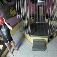 Amateur Lydia shares submissive in a BDSM threeway