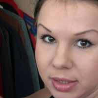 Amateur Lydia giving head in a passionate closeup scene
