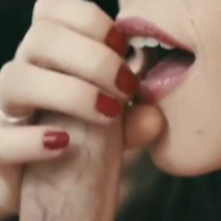 Amateur Lydia giving head in a passionate closeup scene