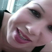 Amateur Lydia blows a fat mans hairy boner