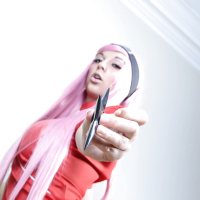 Blonde hottie Sophie Parker enjoys some cosplay fetish action