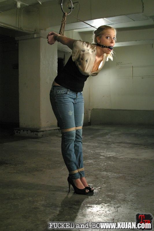 Blonde Hollie Stevens submits to her Master and gets fucked - Photo #2369468