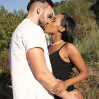 Stranded Thankful amp Horny Dark Babe Swallows Big Cock