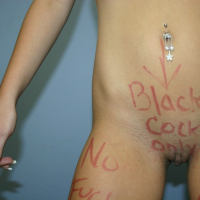 Sophia Gently gives a blowjob to some black guy
