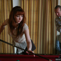 Redhead housewife Trinity Post gets a hard pumping